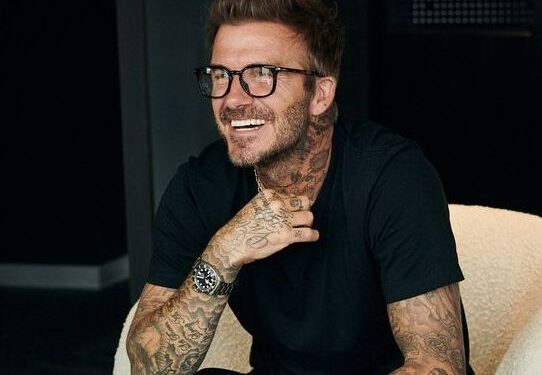 David Beckham e Hugo Boss